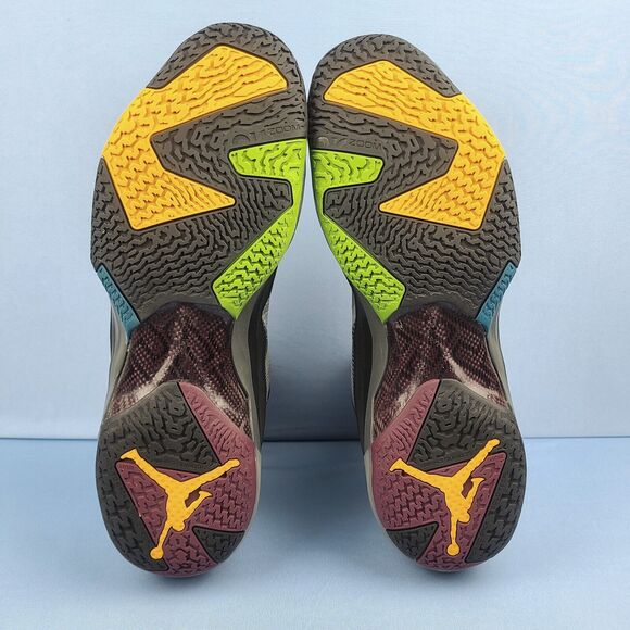 Air Jordan 37 XXXVII Mens Size 14 Bordeaux Basketball Shoes DD6958-001 - Picture 11 of 12